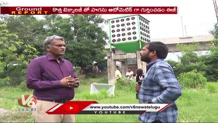 Ground Report On New Technology To Control Smoke In Fire Incidents By JNTU Prof. Laxman Rao |V6 News