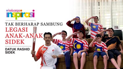 Datuk Rashid Sidek Tak Berharap Untuk Sambung Legasi Anak-Anak Sidek