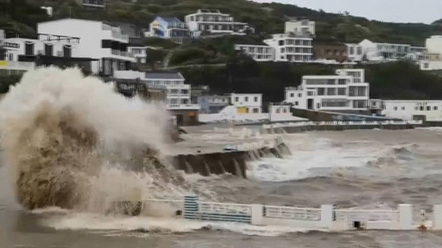 Más de un millón de evacuados por el tifón Muifa en el este de China