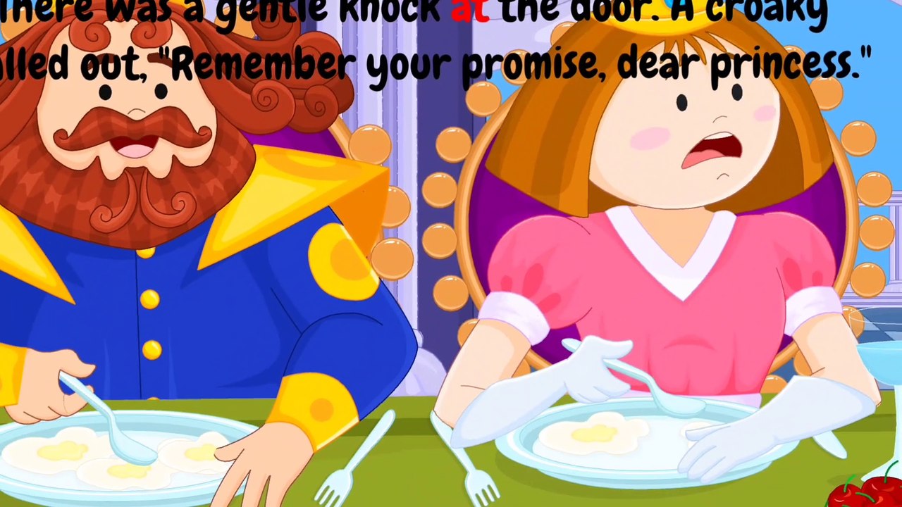 THE FROG PRINCE ,kids story.