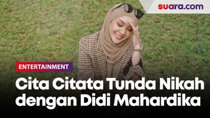 Buku Sudah Siap di KUA, Cita Citata Malah Tunda Nikah dengan Didi Mahardika
