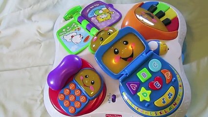 Toy Review: Fisher-Price Laugh & Learn Fun with Friends Musical Table