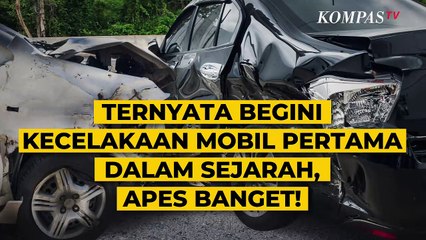 Deretan Fakta tentang Kecelakaan Mobil Pertama di Dunia