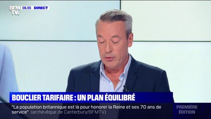 Bouclier tarifaire: un plan équilibré