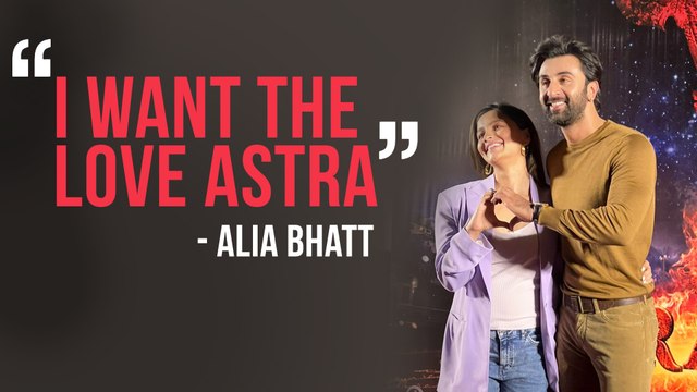 Alia has become a trade Analyst - Ranbir Kapoor| Ayan Mukerji| Brahmastra