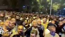 Ermenistan karıştı! Protestocular meclis önünde