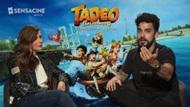 'Tadeo El Explorador 3: La Maldición de la Momia' - Entrevista con elenco