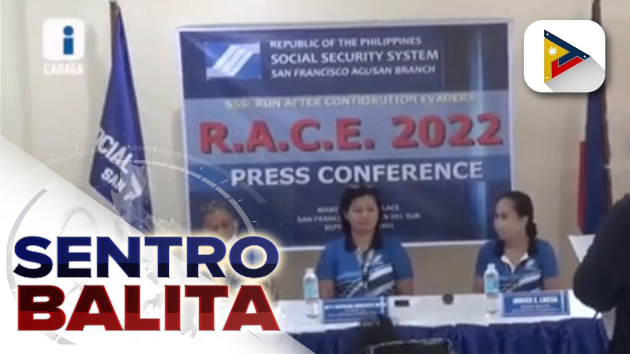 RACE Campaign ng SSS vs. mga employer na hindi nagre-remit ng kontribusyon ng kanilang mga empleyado, ikinasa sa San Francisco, Agusan del Sur