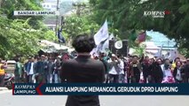 Aliansi Lampung Memanggil Geruduk Kantor DPRD Lampung