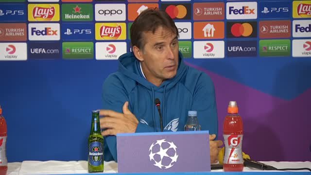 Lopetegui: El equipo ha hecho un buen trabajo. La Champions no es fácil