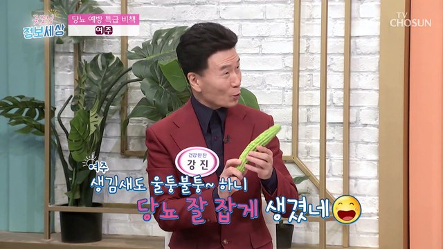 『 여주 』 당뇨 예방에 도움을 주는 특별한 비책 TV CHOSUN 220915 방송