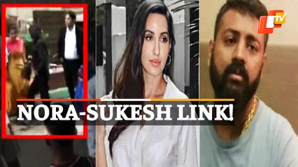 Video: Nora Fatehi Full Black At EOW Office In Delhi For Interrogation