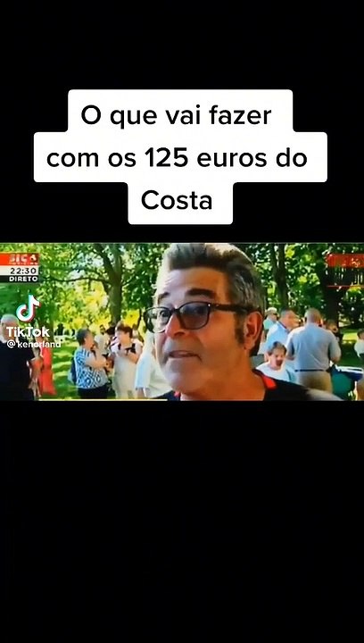 O que vais fazer com os 125 euros do Costa?