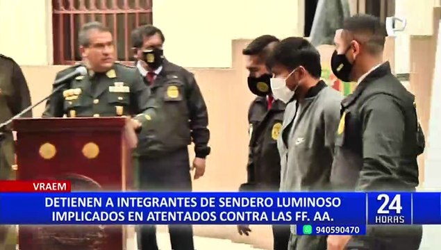 Vraem: desarticulan grupo de aniquilamiento de Sendero Luminoso implicado en atentados contra las FF.AA.