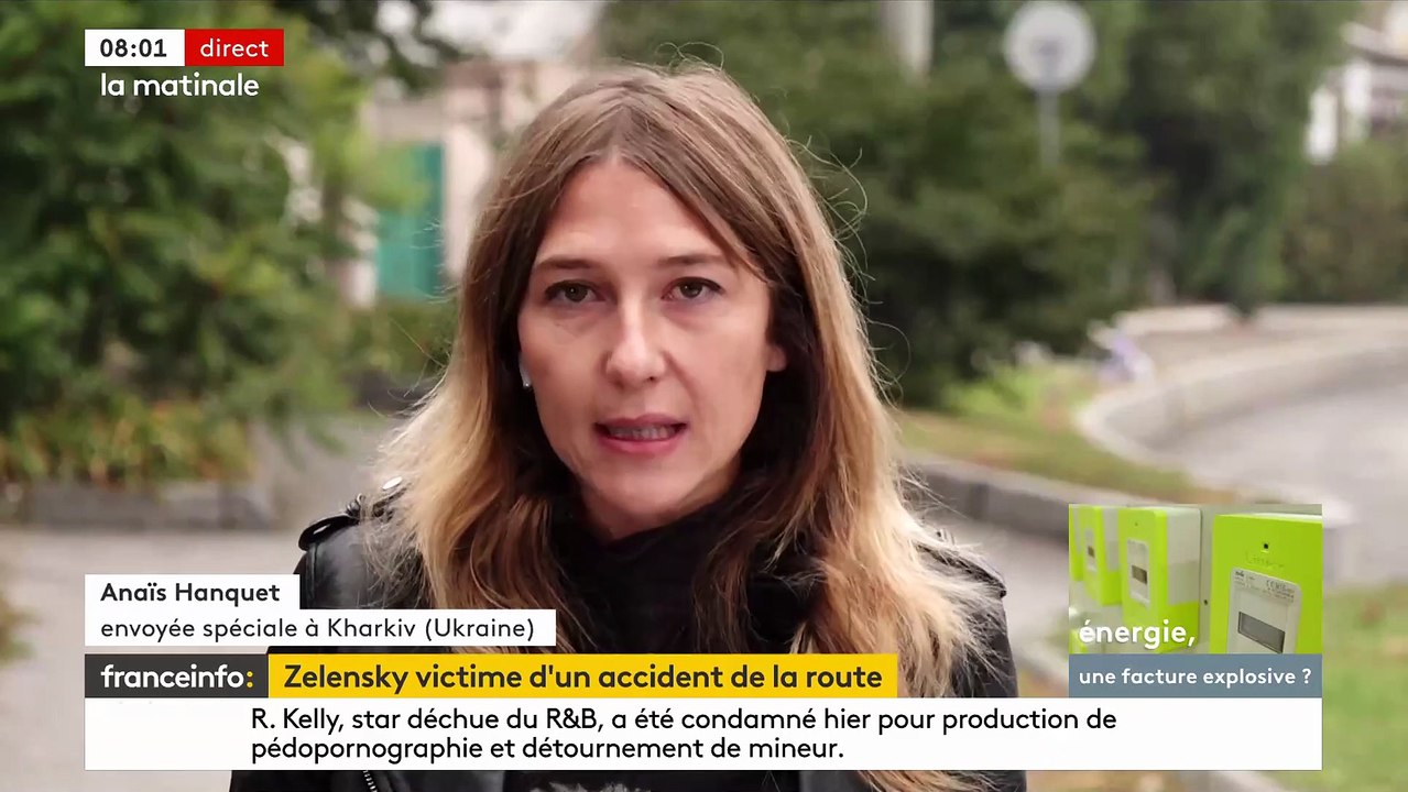 Ukraine: Un automobiliste percute le véhicule qui transportait à travers Kiev le président Volodymyr Zelensky, qui n’a pas été gravement blessé dans l’accident - VIDEO