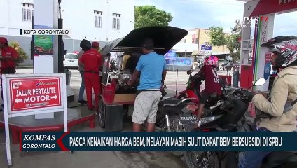 Télécharger la video: Pasca Kenaikan Harga BBM, Nelayan Masih Sulit Dapat BBM Bersubsidi Di SPBU