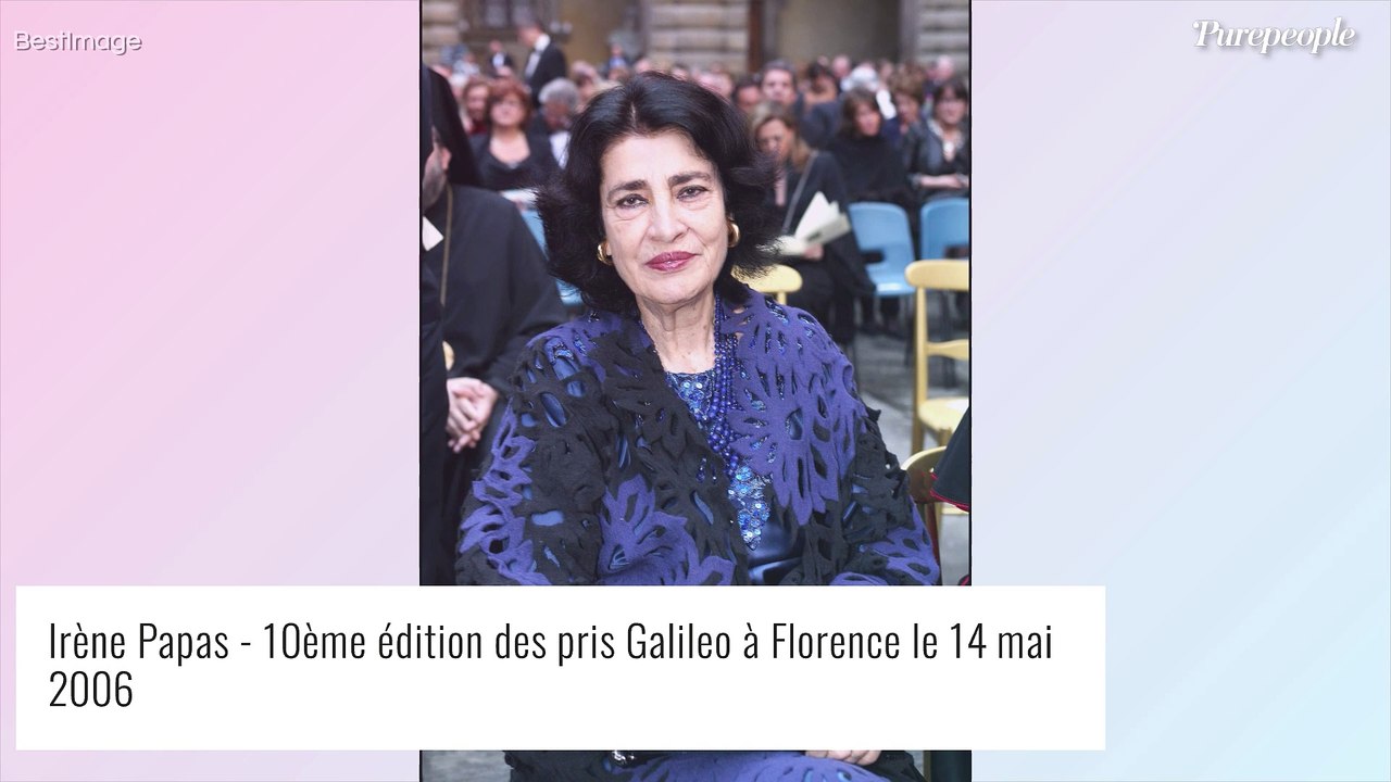 Mort d'Irène Papas : Anthony Delon et Nikos Aliagas très touchés, leurs hommages à l'immense artiste