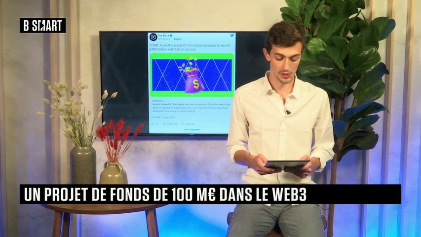 Un projet de fonds de 100 m€ dans le web3