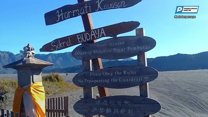 Pria Bule Kencing Sembarangan di Gunung Bromo Minta Maaf Usai Viral