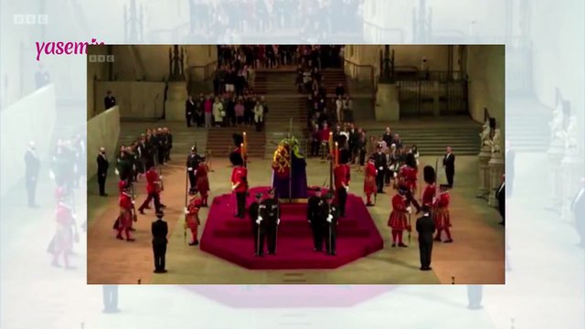 Kraliçe 2. Elizabeth'in cenaze töreni sırasında yere yığıldı!
