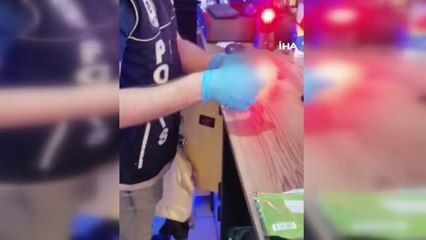 Uyuşturucu madde ve kaçak alkollü içki sattığı iddia edilen kişi gözaltına alındı
