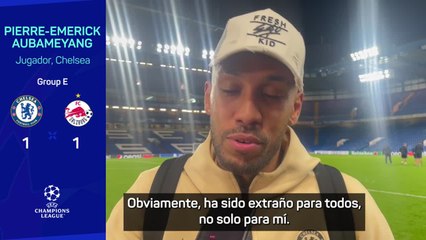 Aubameyang: "¿Tuchel? Ha sido extraño para todos"