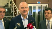 İçişleri Bakanı Süleyman Soylu, Van'da gazetecilerin sorularını yanıtladı: