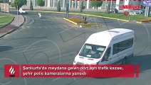 Şanlıurfa’daki trafik kazaları şehir polis kameralarında