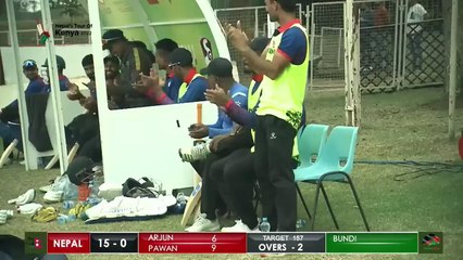 Nepal Vs Kenya 3rd T20 Highlights _ Nepal won by 4 wickets
