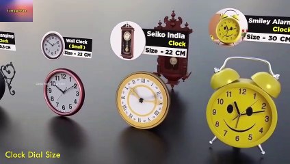 Clock Size Comparison |