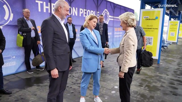 Ukraine : Ursula von der Leyen à Kiyv pour parler économie et intégration européenne