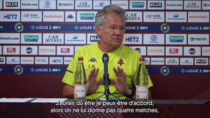 Bastia - Metz, la conférence d'avant-match