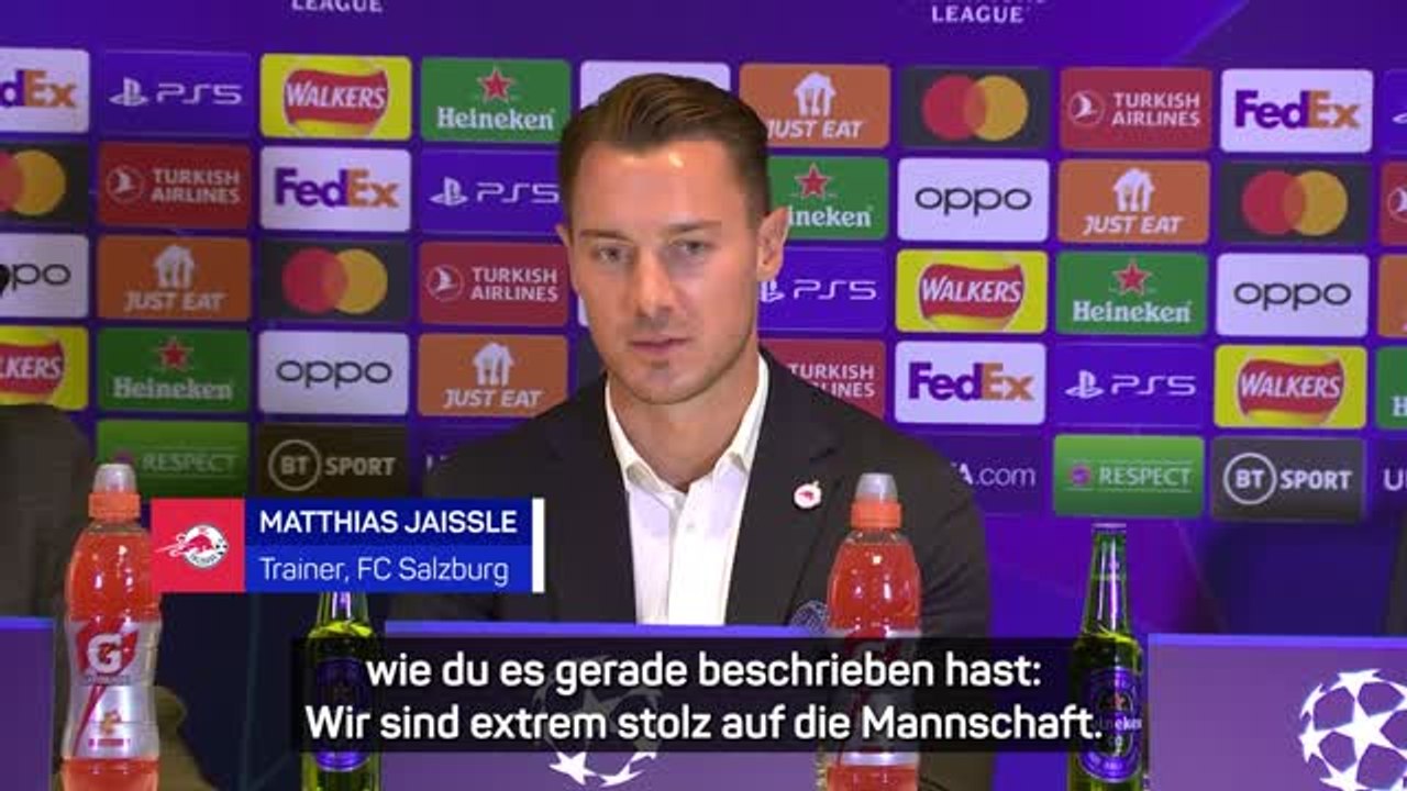 Jaissle: "sind extrem stolz auf die mannschaft”