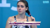 Dominika Bak (Poland) l 1m springboard — European Diving Championships