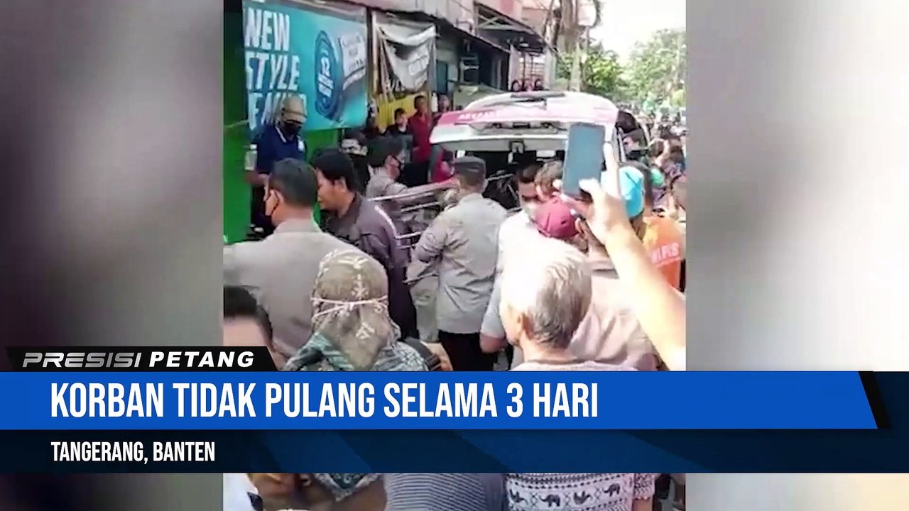3 Hari Tidak Pulang, Suami Bunuh Istri di Tangerang