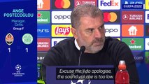 ‘Don't correct me!' – Postecoglou snaps at interpreter