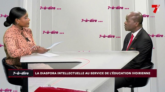 7-à-dire | Invité : Lazare-Assi N'guessan, spécialiste du Big data, professeur d’université
