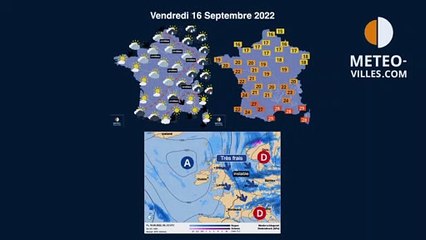 bulletin meteo du jeudi 15 septembre 2022
