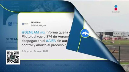 AICM suspenderá operaciones por el desfile aéreo militar