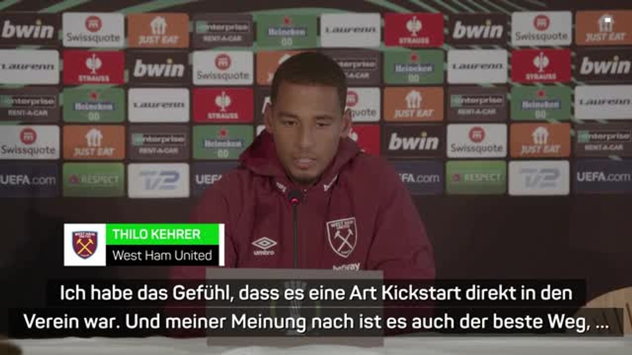 Kehrer: Beginn bei West Ham war wie “Kickstart”