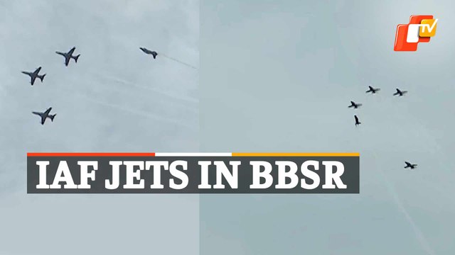 Indian Air Force Jets In Bhubaneswar For Surya Kiran Show