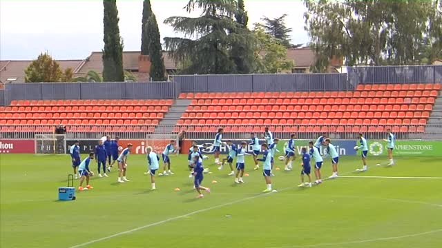El Atlético comienza a preparar el derbi con varios jugadores ausentes