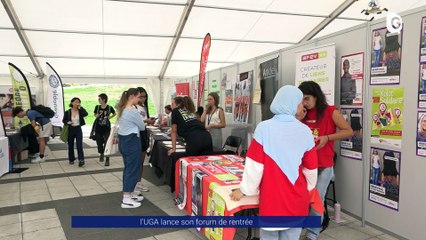 Reportage - L'UGA lance son forum de rentrée
