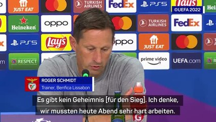 Schmidt: Gibt “kein Geheimnis” für Sieg gegen Juve