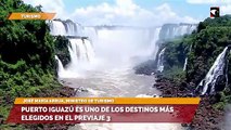 Puerto Iguazú es uno de los destinos más elegidos en el PreViaje 3