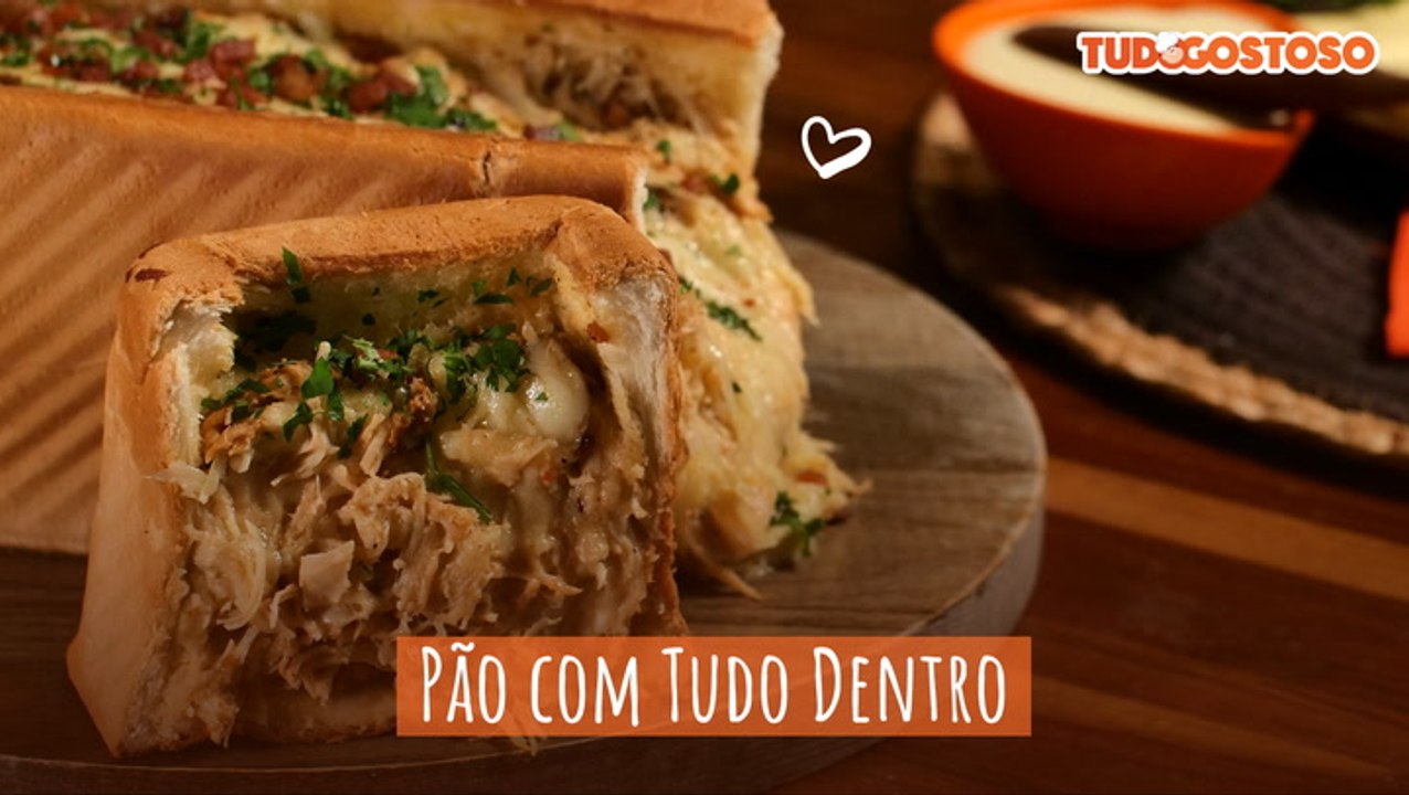 Pão Com Tudo Dentro