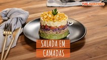 Salada Em Camadas