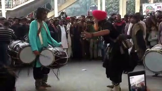Pakistani sufi dancer and musician