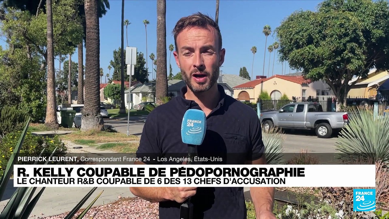 Le chanteur R. Kelly, déjà condamnée à 30 ans de prison pour des crimes sexuels commis sur des jeunes femmes parfois adolescentes, reconnu coupable de pédopornographie à Chicago