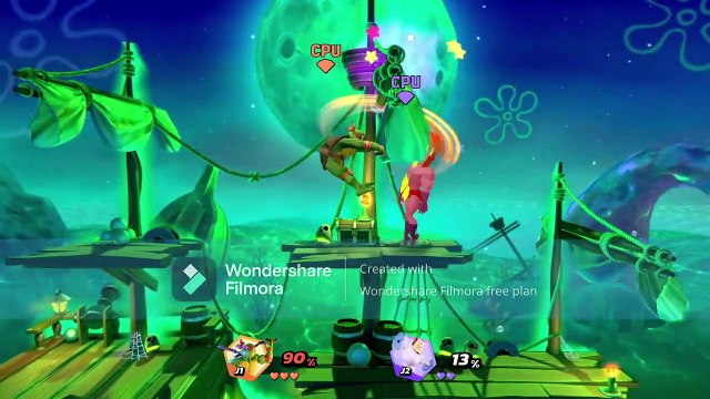 Nickelodeon All-Star Brawl Tournament: Torneo Perdedores #6: Gran Final: Michelangelo VS Hombre Tostadas En Polvo